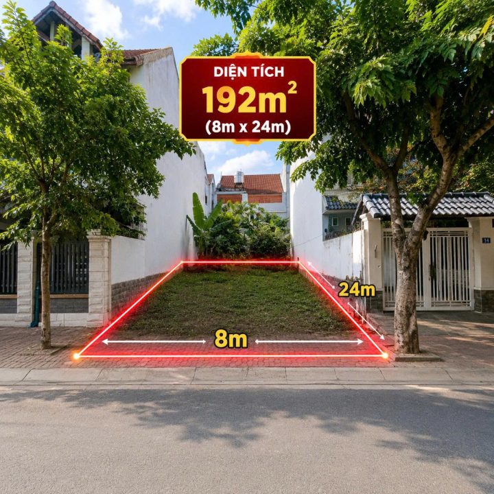 QUỸ ĐẤT BIỆT THỰ HIẾM TẠI KDC NAM LONG – TRẦN TRỌNG CUNG, QUẬN 7 | 192M² | GIÁ CHỈ 21,5 TỶ