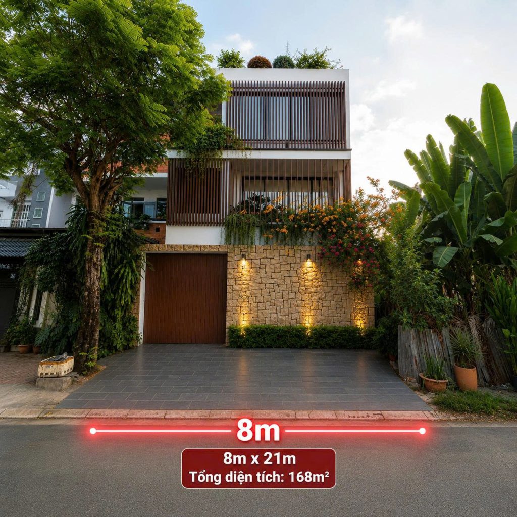 BIỆT THỰ NAM LONG TTC – FULL NỘI THẤT CAO CẤP | 8×21,2M | SỔ HỒNG RIÊNG