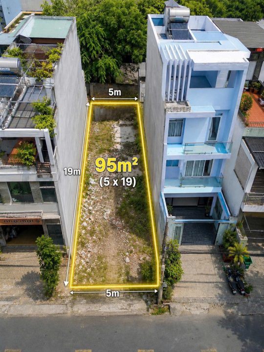 Bán Đất KDC Phú Mỹ Chợ Lớn Quận 7 – 95m² (5x19m)  – Giá 17 Tỷ