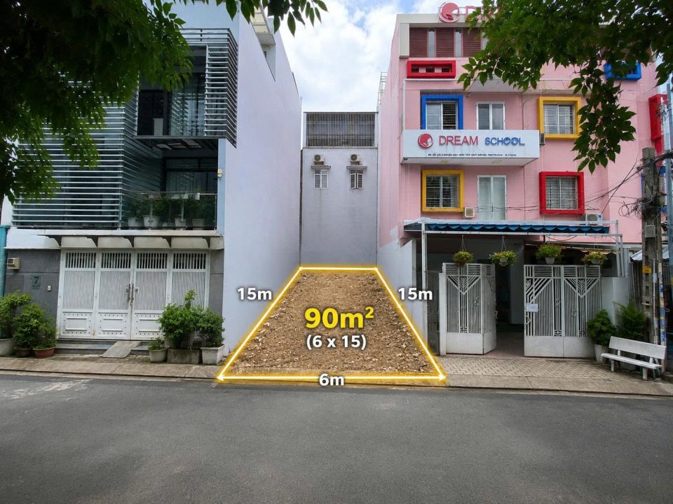 Bán Đất KDC Tân Quy Đông Quận 7 – Lô Góc Đẹp 90m² (6x15m)  – Giá 18 Tỷ