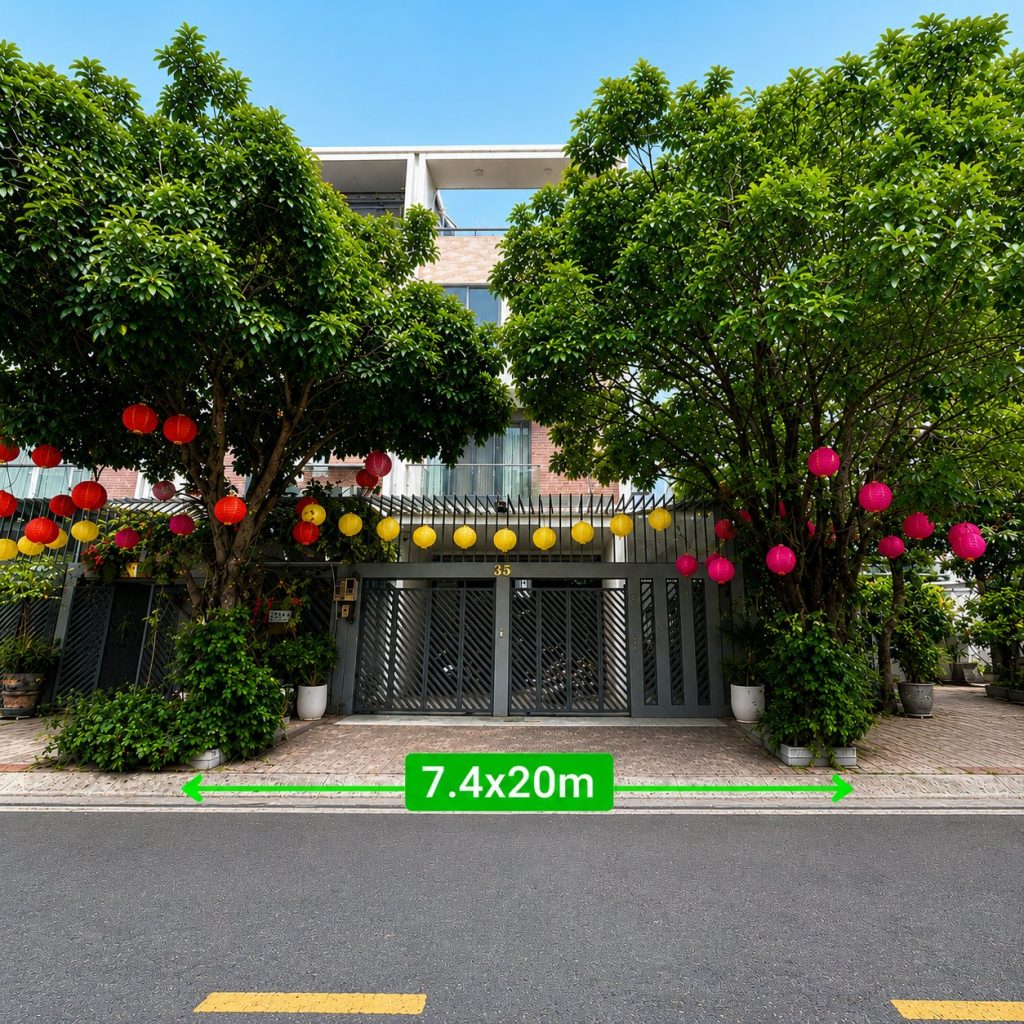Bán Biệt Thự KDC Jamona Golden Silk Quận 7 – DT 7.4×20 (CN: 149m2) – Giá 27 Tỷ Full Nội Thất.