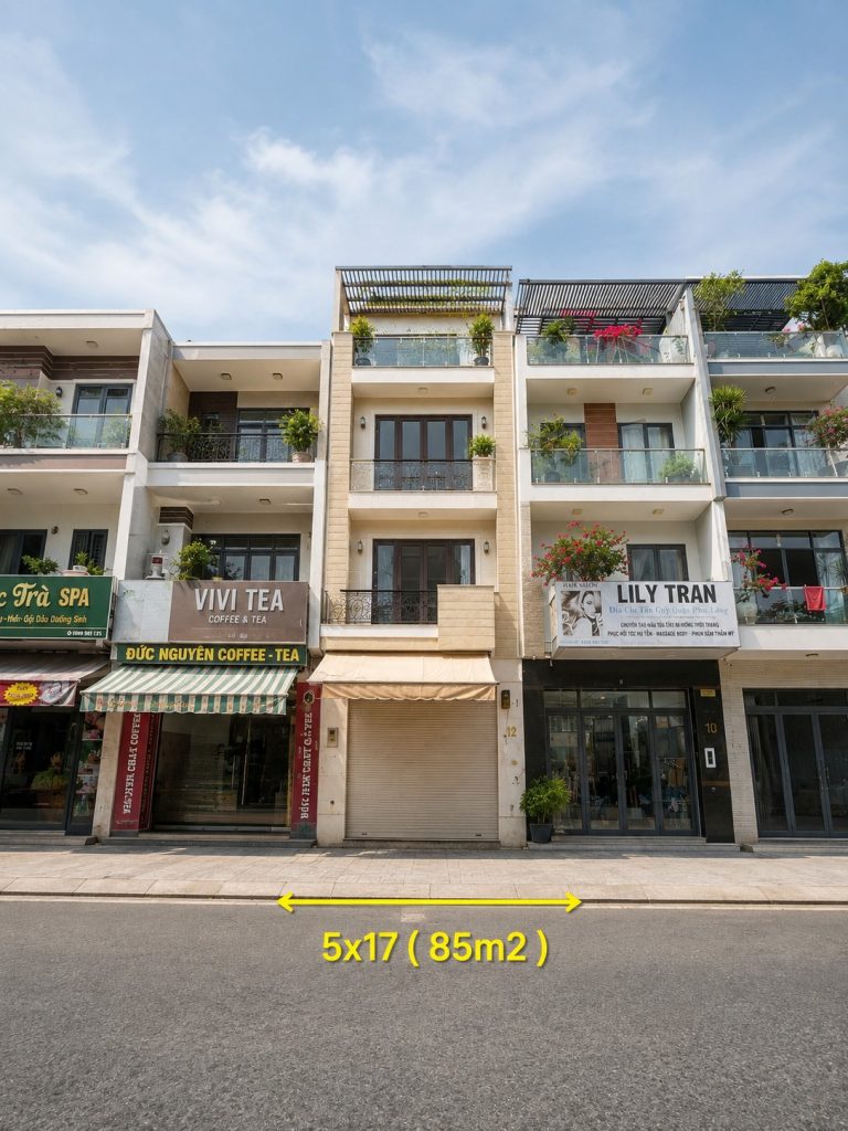 Bán nhà phố mặt tiền Đường D4 KDC Jamona City Q7 – Tích hợp thang máy – Sổ hồng hoàn công – 19 Tỷ