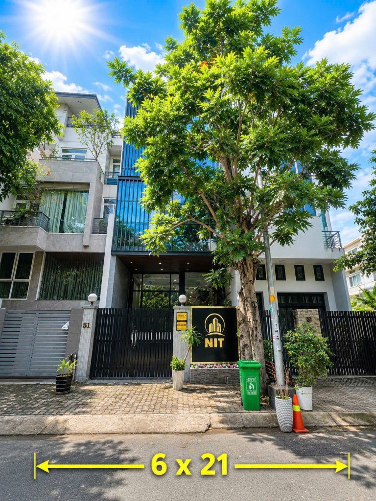 🏢 NHÀ PHỐ THIẾT KẾ VĂN PHÒNG – KDC PHÚ MỸ VPH – HẦM + THANG MÁY – 445M² SÀN