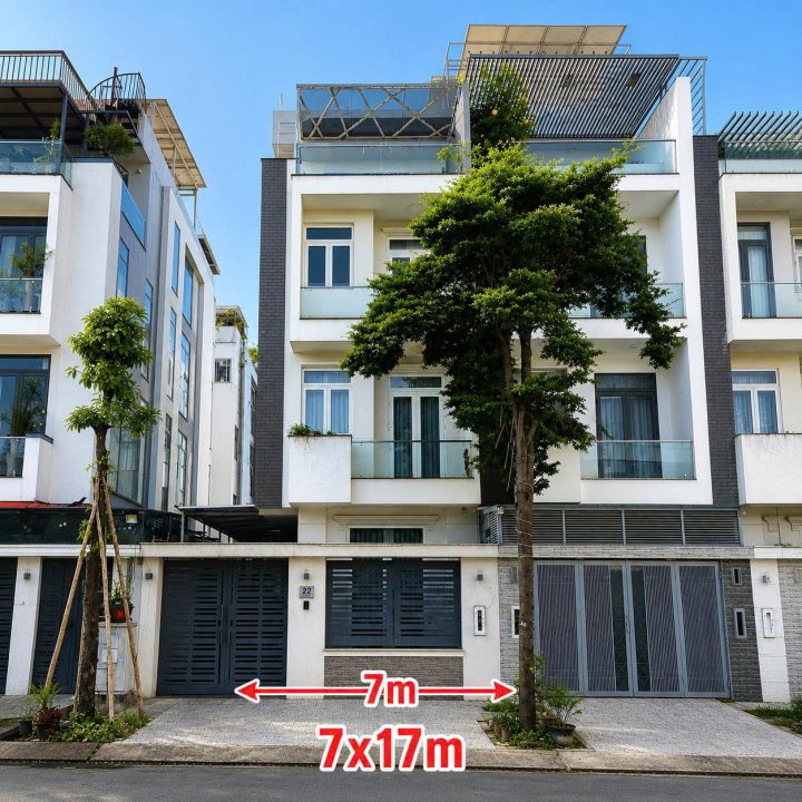 NHÀ PHỐ B18 MẶT TIỀN ĐƯỜNG SỐ 1 View Công Viên  – KDC JAMONA CITY | 7x17M |FULL NỘI THẤT