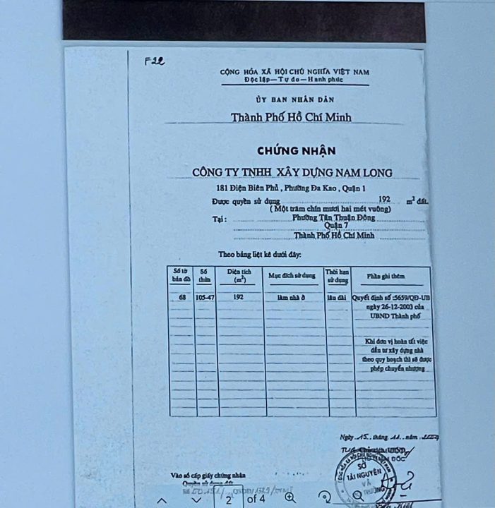 Cơ hội sở hữu lô biệt thự – Vị trí đẹp tại KDC Nam Long TTC – Giá tốt hơn mặt bằng khu vực  ~2 Tỷ đồng.
