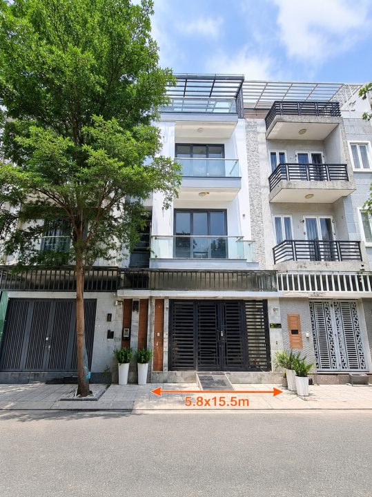 Nhà phố KDC Jamona City – Phường Phú Thuận – 15.5 tỷ