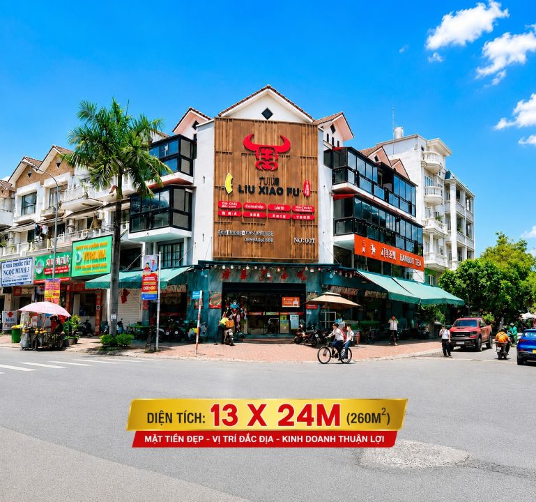 SIÊU PHẨM GÓC 2 MẶT TIỀN TRẦN TRỌNG CUNG – ĐỐI DIỆN VINCOM QUẬN 7