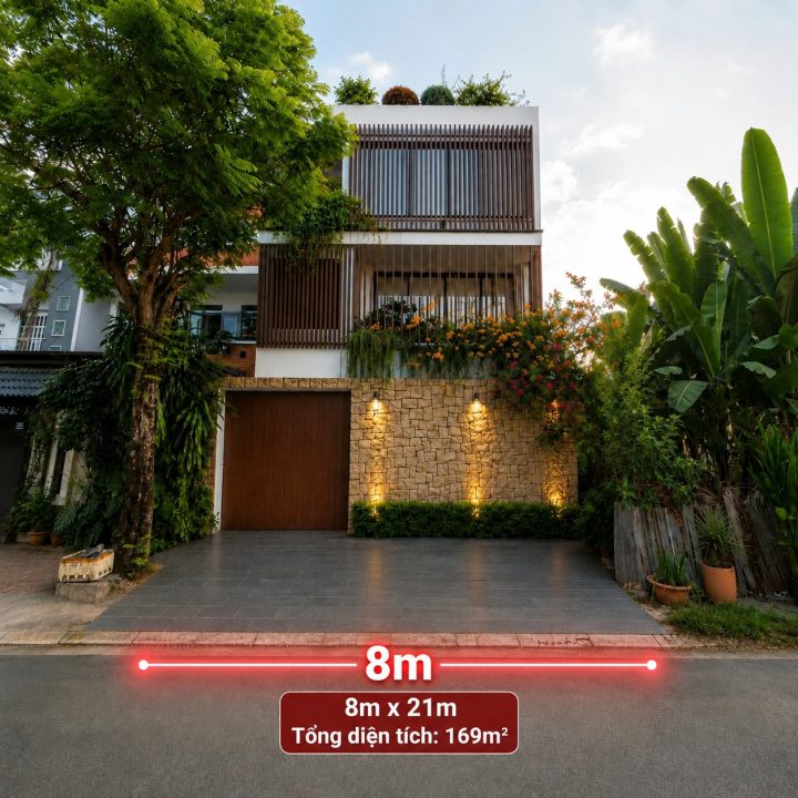 BIỆT THỰ NAM LONG TTC – FULL NỘI THẤT CAO CẤP | 8×21,2M | SỔ HỒNG RIÊNG
