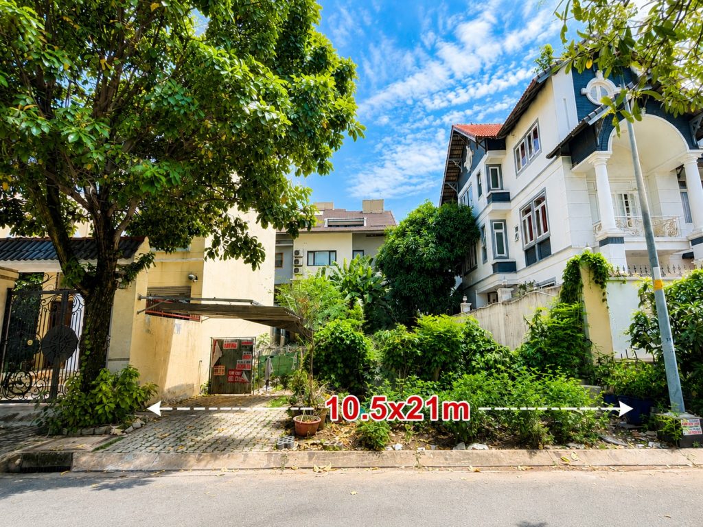 Bán Lô Đất Nền Biệt Thự MT Đường Số 6 KDC Phú Mỹ Vạn Phát Hưng – DT 10.5x21m (220.5m2) Giá 32 Tỷ