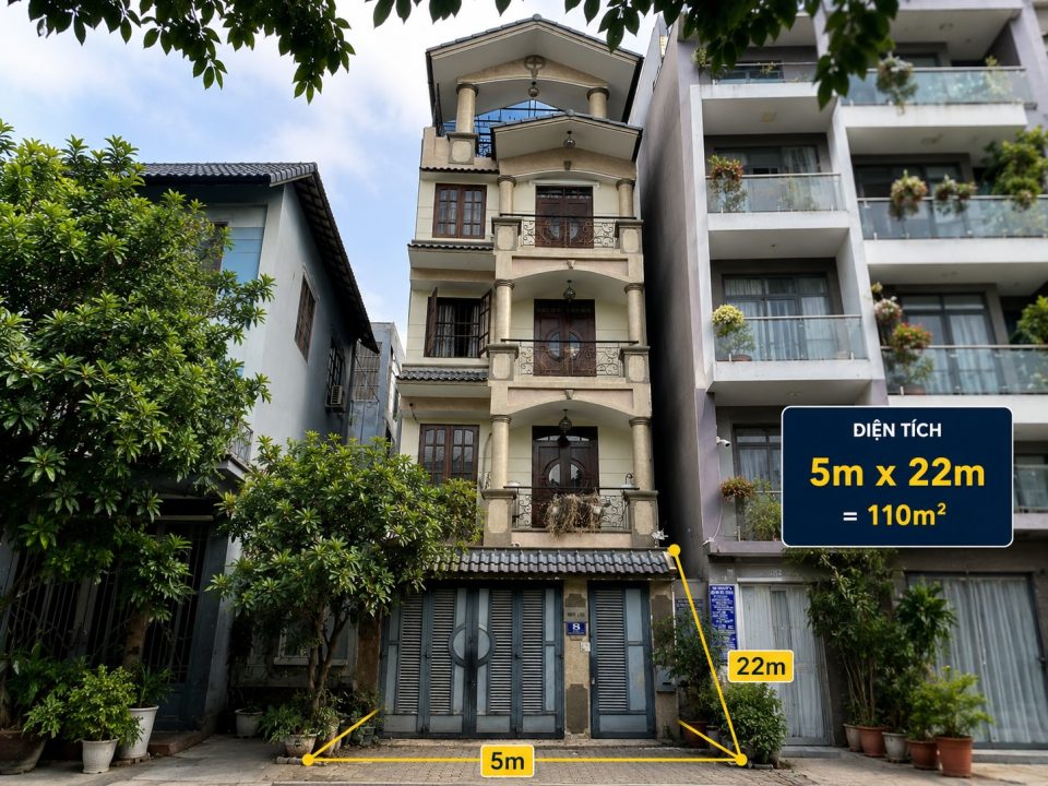 Bán Nhà Phố KDC Nam Long Trần Trọng Cung Quận 7 | 5x22m | 372m² Sàn | Giá 18.5 Tỷ