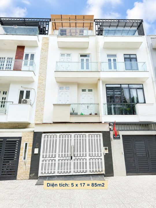 BÁN NHÀ PHỐ ĐẸP ĐƯỜNG SỐ 2 KDC JAMONA CITY Q7 – DT 85 M2 – 4 TẦNG FULL NỘI THẤT