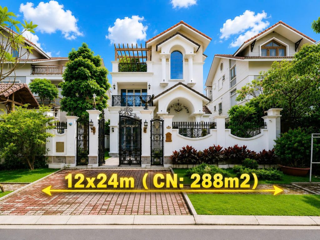 💎 Biệt Thự Đơn Lập Sang Trọng KDC Nam Phú Villas – Giá Trị Xứng Tầm Chủ Nhân