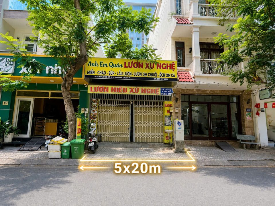 BÁN NHÀ MẶT TIỀN KINH DOANH – KDC CÔNG ÍCH DT 5X20M
