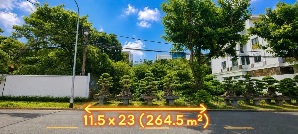 Bán Lô Đất Đẹp Phú Mỹ Chợ Lớn – Đường Số 1, 11,5x23m, Giá 35 Tỷ