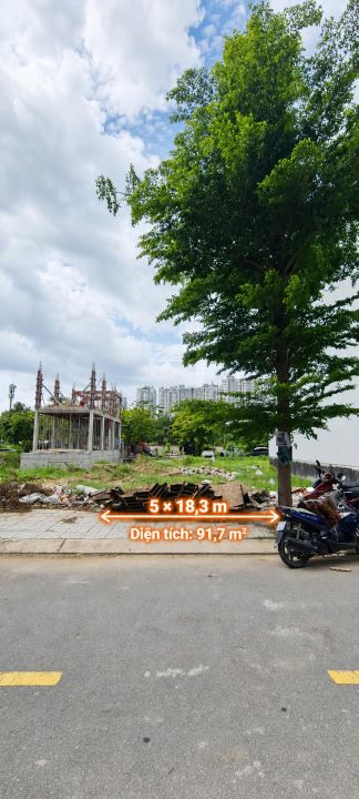 **ĐẤT NỀN Q7 RIVERSIDE GIÁ TỐT – ĐƯỜNG ĐÀO TRÍ – DT : 5 X 18.3 – GIÁ 7.6 TỶ**