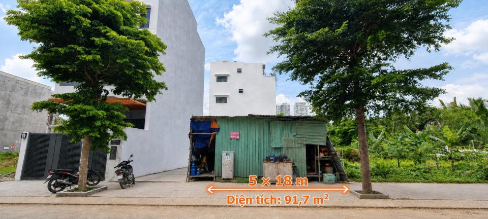 **BÁN ĐẤT NỀN Q7 RIVERSIDE – ĐƯỜNG ĐÀO TRÍ , QUẬN 7- DT : 5 X 18.3 ( 91.7 M2 )- – GIÁ 9 TỶ**