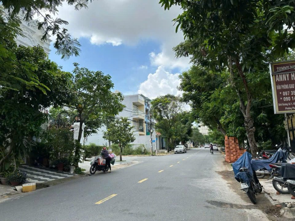 NHÀ PHỐ MẶT TIỀN ĐƯỜNG LỚN KDC PHÚ MỸ CHỢ LỚN – VIEW CÔNG VIÊN | 4x24M | 14,5 TỶ TL