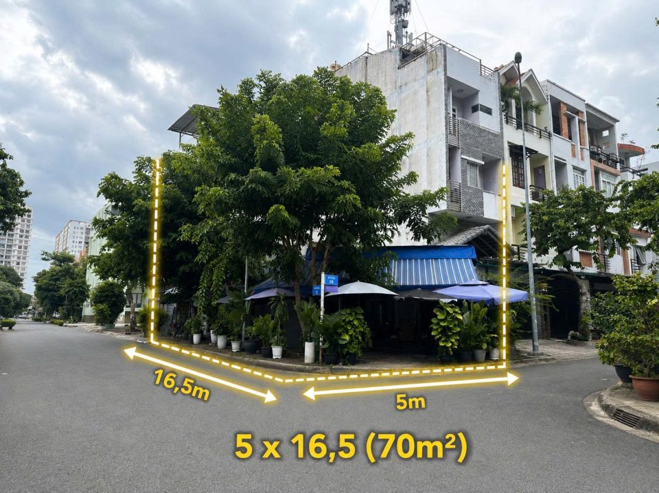 Bán Lô Đất Mặt Tiền Đường Số – KDC TĐC Him Lam, Quận 7 | 5 x 16.5m | Đang Có Thu Nhập 15 Triệu/Tháng | Giá Chỉ 19 Tỷ
