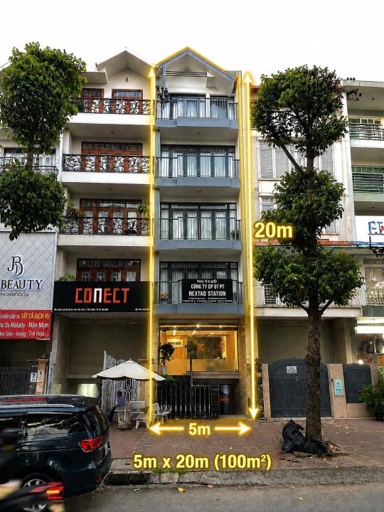 Bán Nhà Phố Him Lam Mặt Tiền Đường D4 (Ngô Thị Bì), Quận 7 | Thang Máy | Diện Tích 100m² | Giá 45 Tỷ