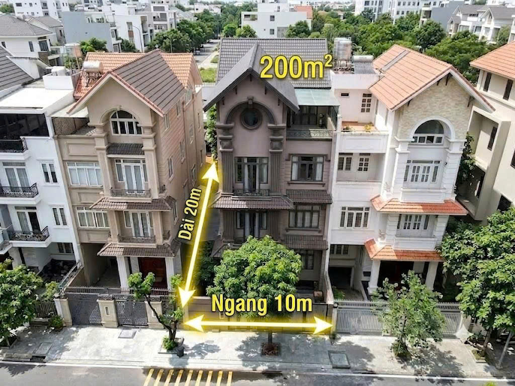 Bán Biệt Thự KDC Him Lam Đường Số 8 Quận 7 | Diện Tích 10x20m (200m²) | Giá 63 Tỷ