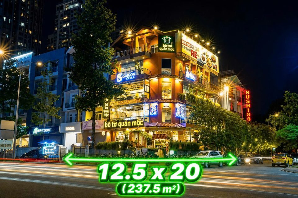 🔥 SIÊU PHẨM GÓC 2 MẶT TIỀN NGUYỄN THỊ THẬP – 237,5M² – THANG MÁY