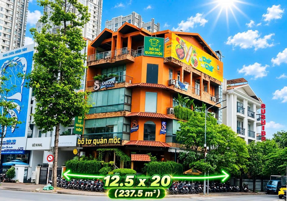 🔥 SIÊU PHẨM GÓC 2 MẶT TIỀN NGUYỄN THỊ THẬP – 237,5M² – THANG MÁY