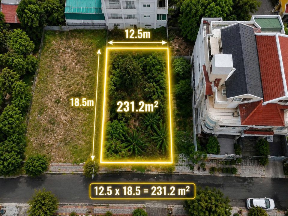 Bán Đất Nền Biệt Thự Sadeco Ven Sông Đường Số 5 – 231,2m², Giá 37 Tỷ Thương Lượng
