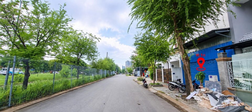 Bán đất KDC Sadeco Ven Sông đối diện RMIT – 7x18m, 126m² – Giá 20,15 tỷ