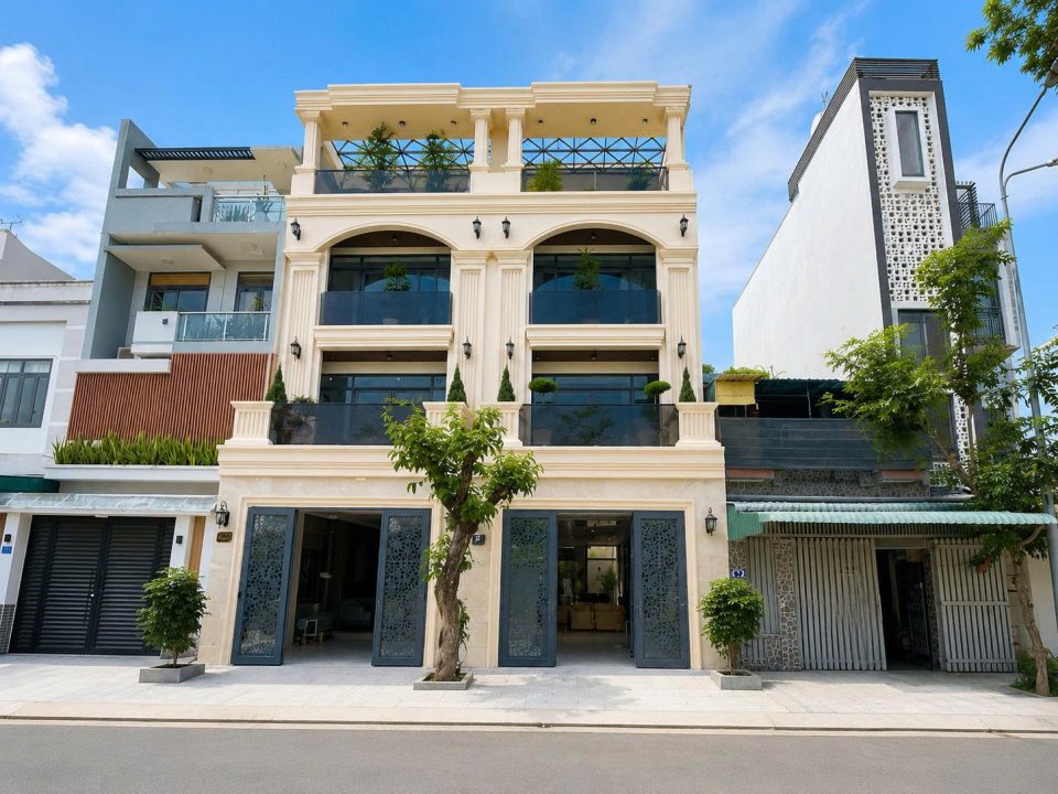 BÁN NHÀ PHỐ VIEW HỒ – GẦN CÔNG VIÊN TĐC PHÚ MỸ  – FULL NỘI THẤT – CÓ THANG MÁY