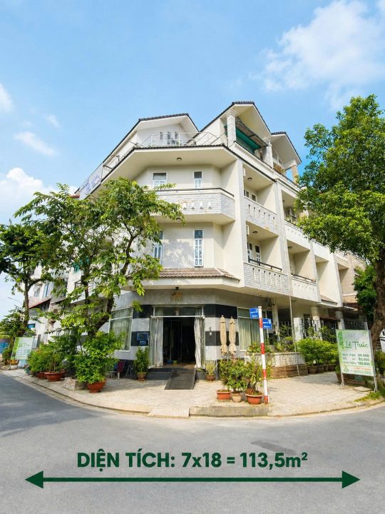 BIỆT THỰ GÓC 2 MẶT TIỀN – ĐANG KINH DOANH KHÁCH SẠN | KDC SADECO VEN SÔNG