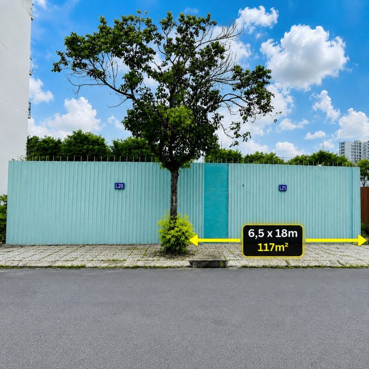 🏡 ĐẤT NỀN BIỆT THỰ SADECO VEN SÔNG – 117M² ĐẸP, HƯỚNG NAM, ĐƯỜNG SỐ 4