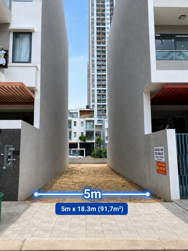 💎  ĐẤT NỀN Q7 RIVERSIDE – DIỆN TÍCH ĐẸP 5×18,3M | ĐẤT TRỐNG | GIÁ CHỈ 8.2 TỶ