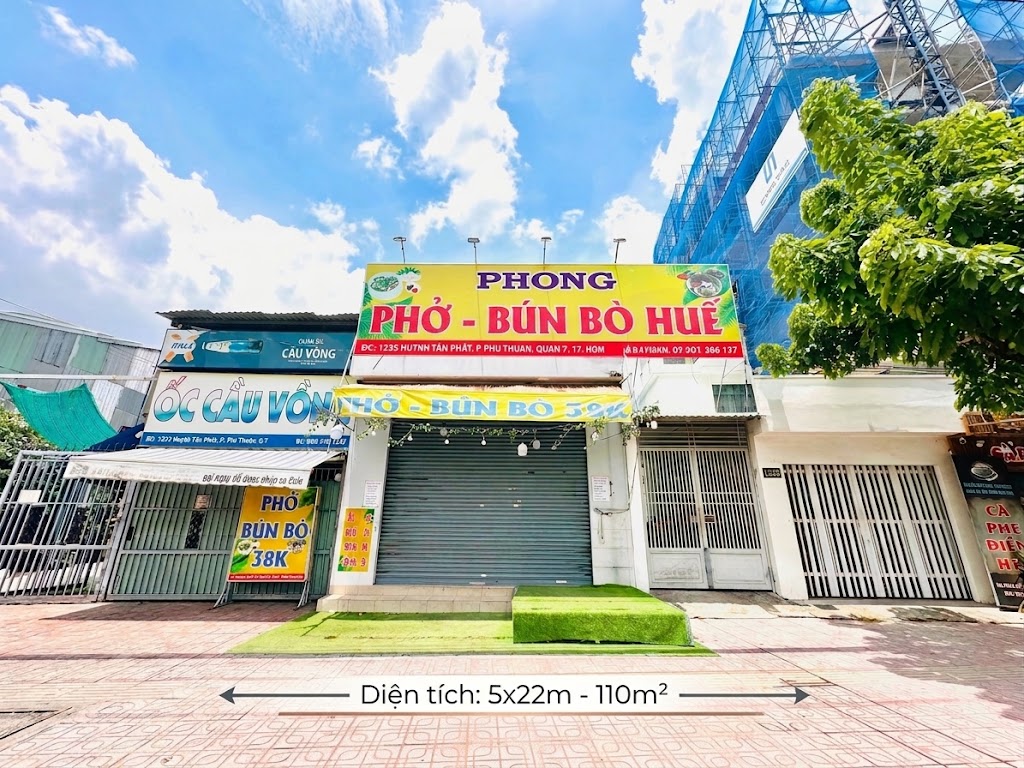 NHÀ MẶT TIỀN HUỲNH TẤN PHÁT – VỊ TRÍ ĐƯỜNG LỚN, SẦM UẤT Mặt tiền kinh doanh – GPXD cao tầng – tiềm năng khai thác tốt