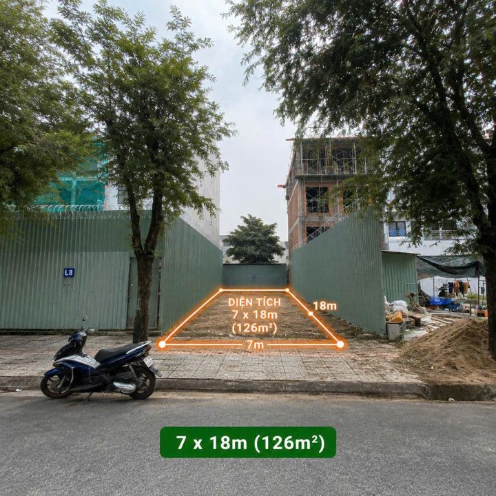 🔥 ĐẤT BIỆT THỰ SADECO VEN SÔNG – 7×18M | 126M² | GIÁ 22,68 TỶ -Quỹ đất đẹp trong khu dân cư cao cấp