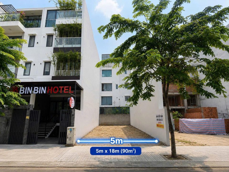 BÁN ĐẤT NỀN – Q7 RIVERSIDE NHÀ PHỐ LK3-08  Diện tích 5x18m – 90m² | Đất trống
