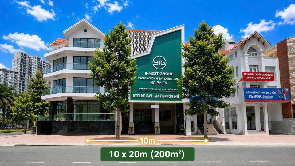 🔥 SIÊU PHẨM BIỆT THỰ HIM LAM MẶT TIỀN NGUYỄN THỊ THẬP – 200M² | ĐANG CHO THUÊ VĂN PHÒNG | GIÁ 110 TỶ