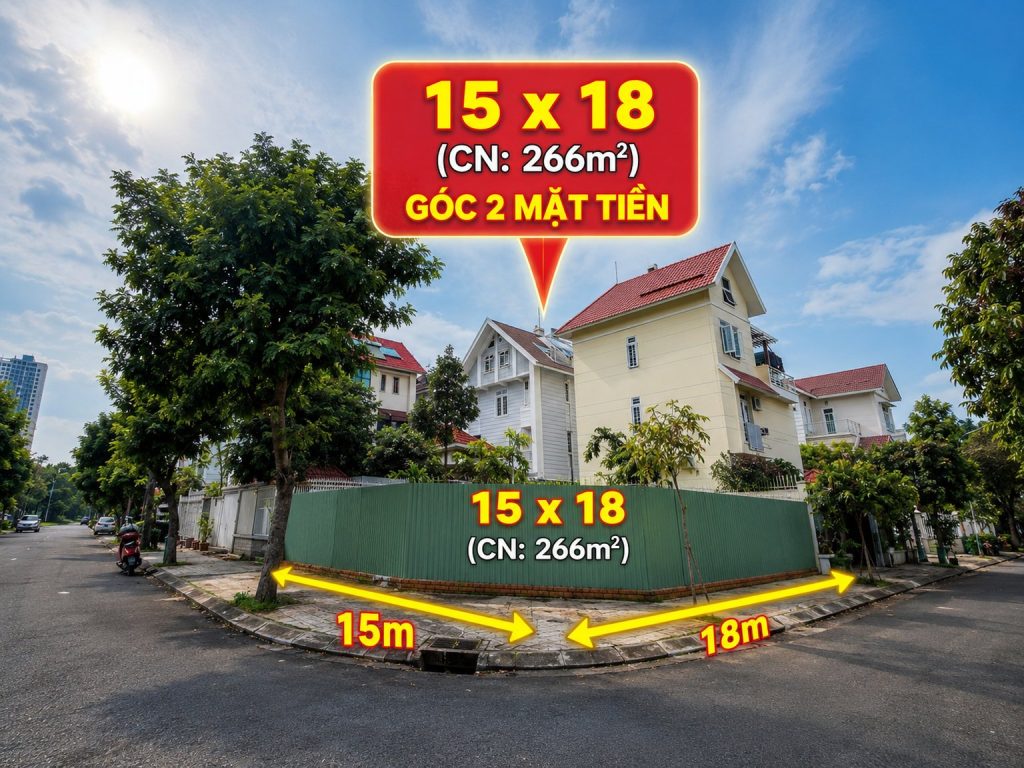 💎 TÀI SẢN HIẾM BÁN VEN SÔNG SADECO – LÔ GÓC ĐẮC ĐỊA, ĐƯỜNG RỘNG 20M