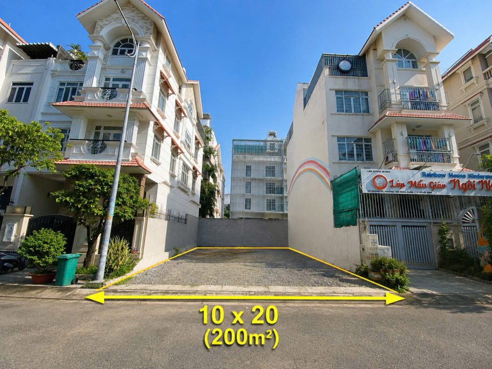 BÁN ĐẤT NỀN BIỆT THỰ KDC HIM LAM – ĐƯỜNG SỐ 8 10×20 GIÁ 46 TỶ