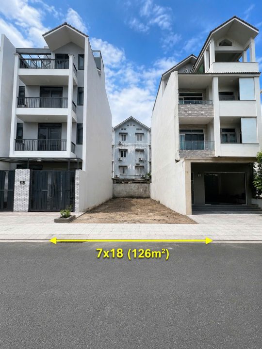 ĐẤT NỀN BIỆT THỰ KDC SADECO VEN SÔNG – ĐƯỜNG SỐ 16Đ | 7x18M – 126M² | GIÁ 19,5 TỶ