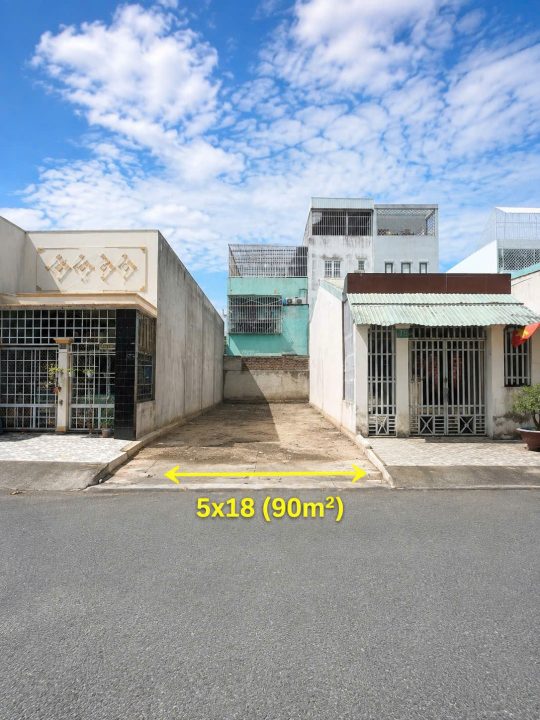 LÔ ĐẤT NỀN GIÁ TỐT TĐC PHÚ MỸ – ĐƯỜNG D4 | 5x18M – 90M² | GIÁ 13,5 TỶ