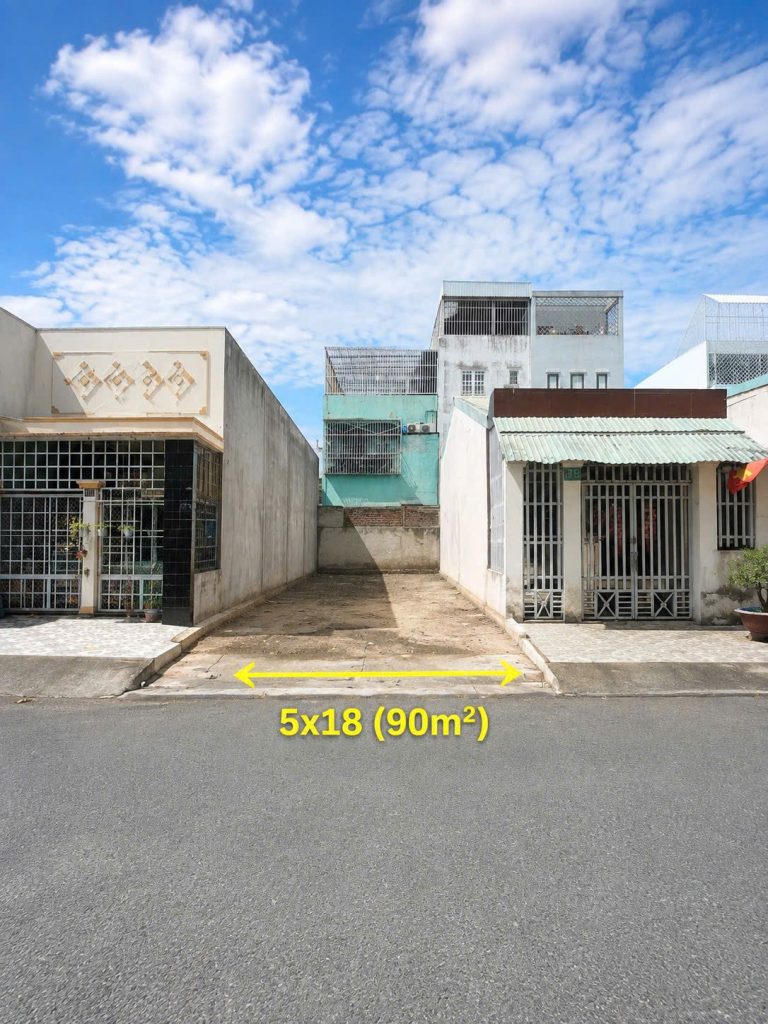LÔ ĐẤT NỀN GIÁ TỐT TĐC PHÚ MỸ – ĐƯỜNG D4 | 5x18M – 90M² | GIÁ 13,5 TỶ