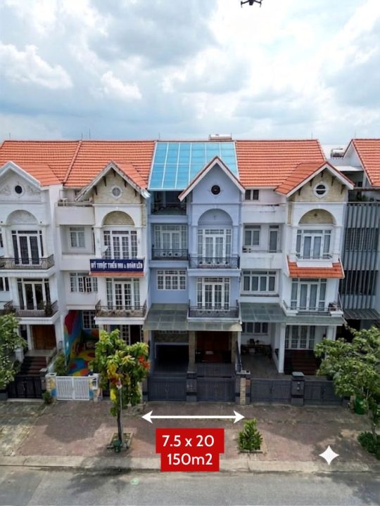 Bán Biệt Thự KDC Him Lam Đường D1 (Hoàng Trọng Mậu) | DT 7.5x20m (150m²) | Thang Máy | Giá 65 Tỷ