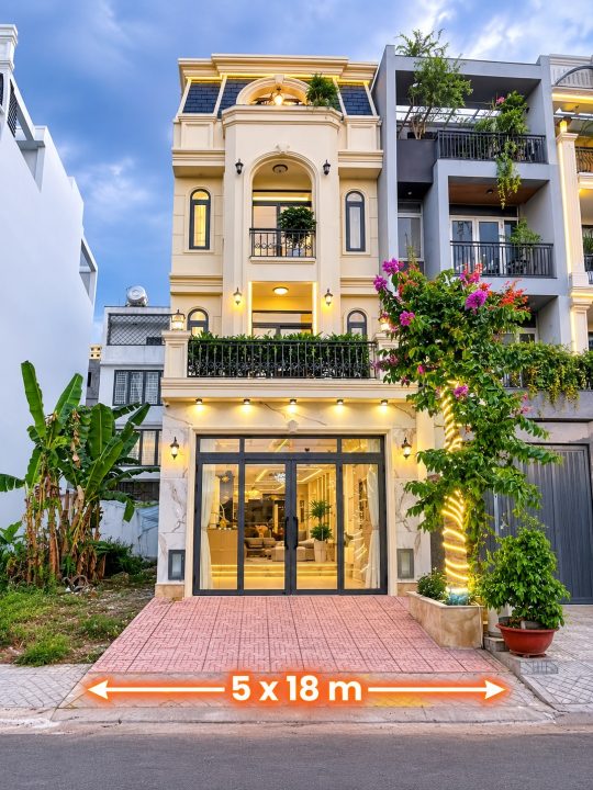 🔥 NHÀ ĐẸP MỚI 100% – FULL NỘI THẤT CAO CẤP – CÓ THANG MÁY – TĐC PHÚ MỸ