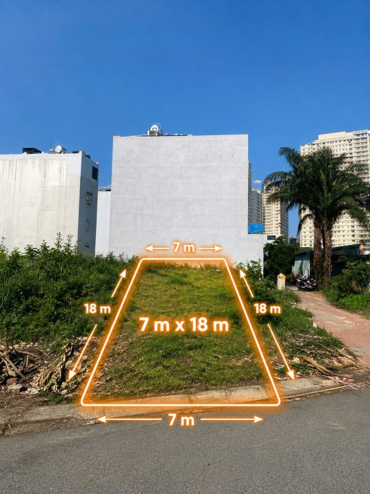 🍀 BÁN LÔ ĐẤT NỀN TĐC PHÚ MỸ – ĐƯỜNG D3 | LÔ ĐẸP 7x18M – GIÁ TỐT