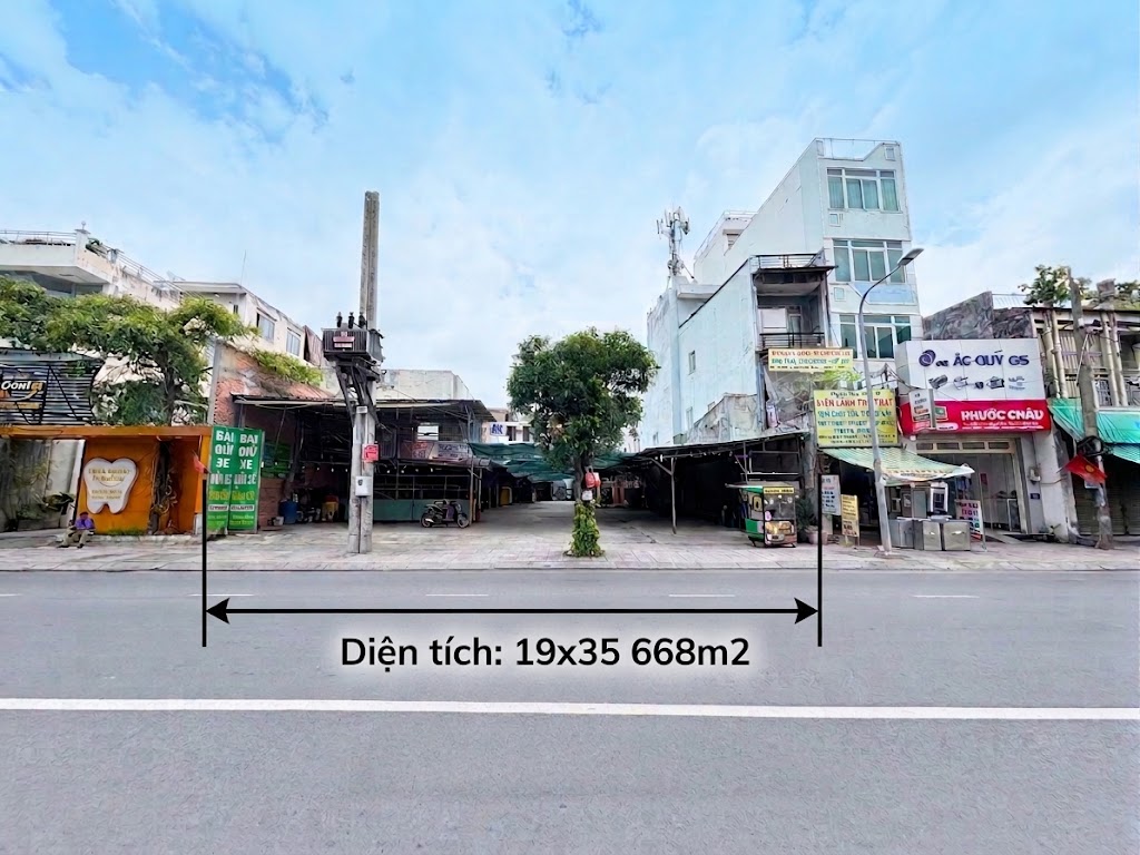 BÁN ĐẤT MẶT TIỀN HUỲNH TẤN PHÁT – DIỆN TÍCH 668M² – GPXD HẦM + 6 TẦNG