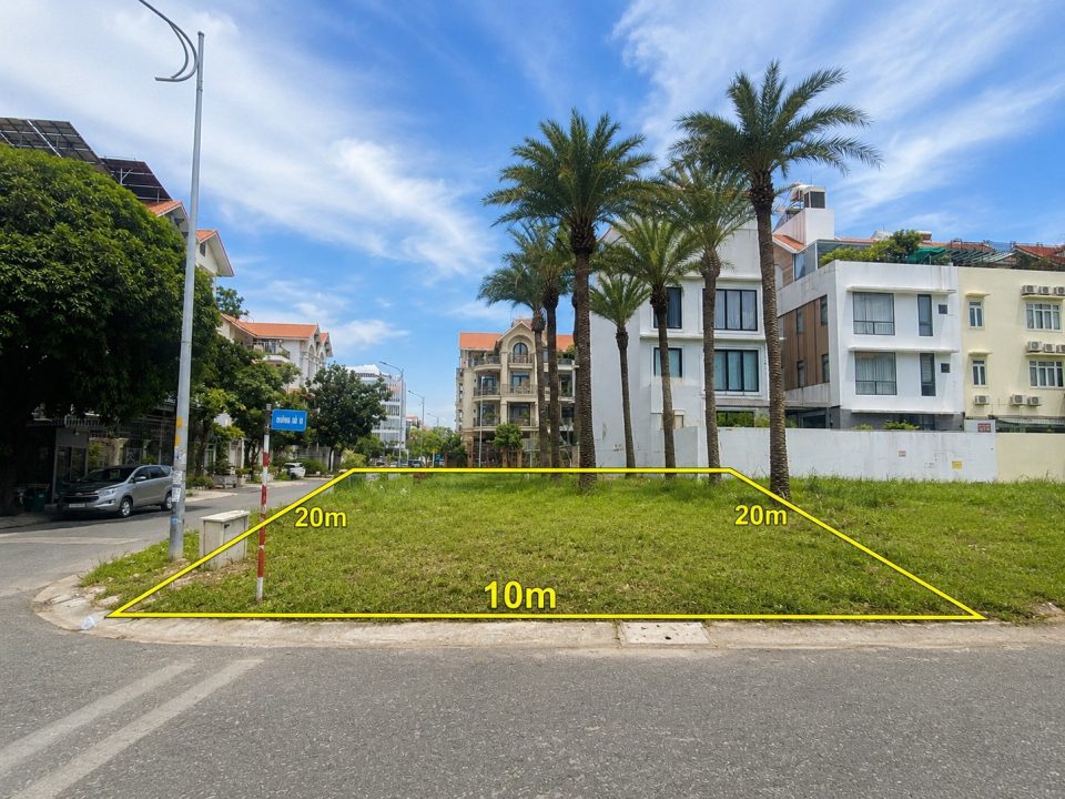 LÔ GÓC BIỆT THỰ 2 MẶT TIỀN KDC HIM LAM 10X20M – GIÁ 65 TỶ