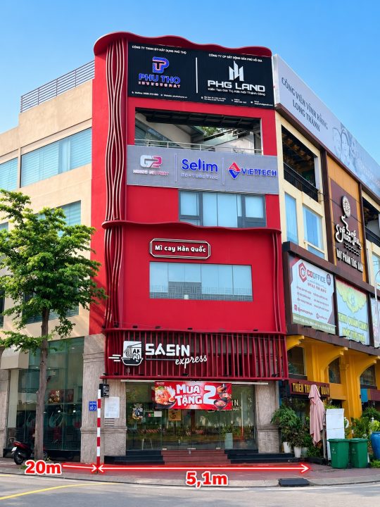 HÀNG HIẾM KIM SƠN – CĂN GÓC 5,1x20M – DÒNG TIỀN 95TR/THÁNG