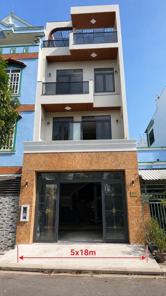 NHÀ PHỐ VIEW BỜ HỒ – GẦN CÔNG VIÊN TĐC PHÚ MỸ | FULL NỘI THẤT + THANG MÁY