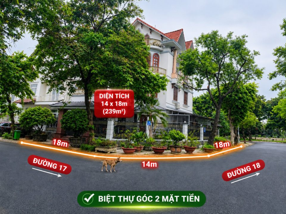 💎 60 TỶ – BIỆT THỰ ĐƠN LẬP CĂN GÓC SADECO VEN SÔNG QUẬN 7, ĐƯỜNG SỐ 17