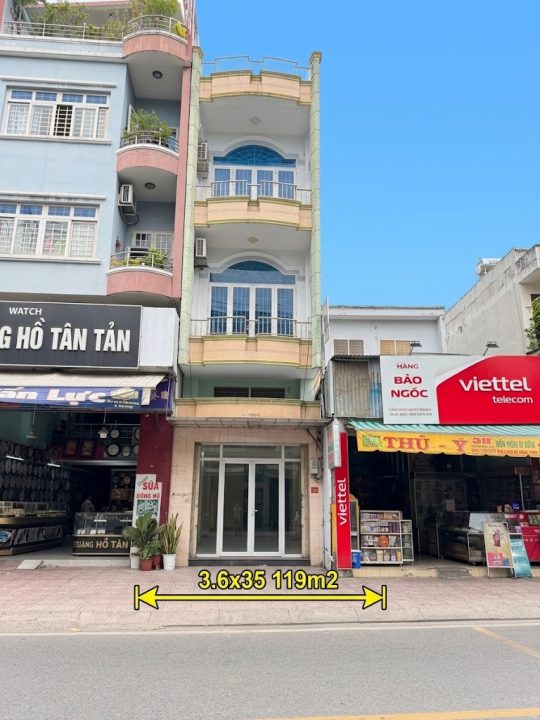 BÁN NHÀ MẶT TIỀN LÊ VĂN LƯƠNG – TÂN KIỂNG, QUẬN 7 | 119M² | 16,6 TỶ
